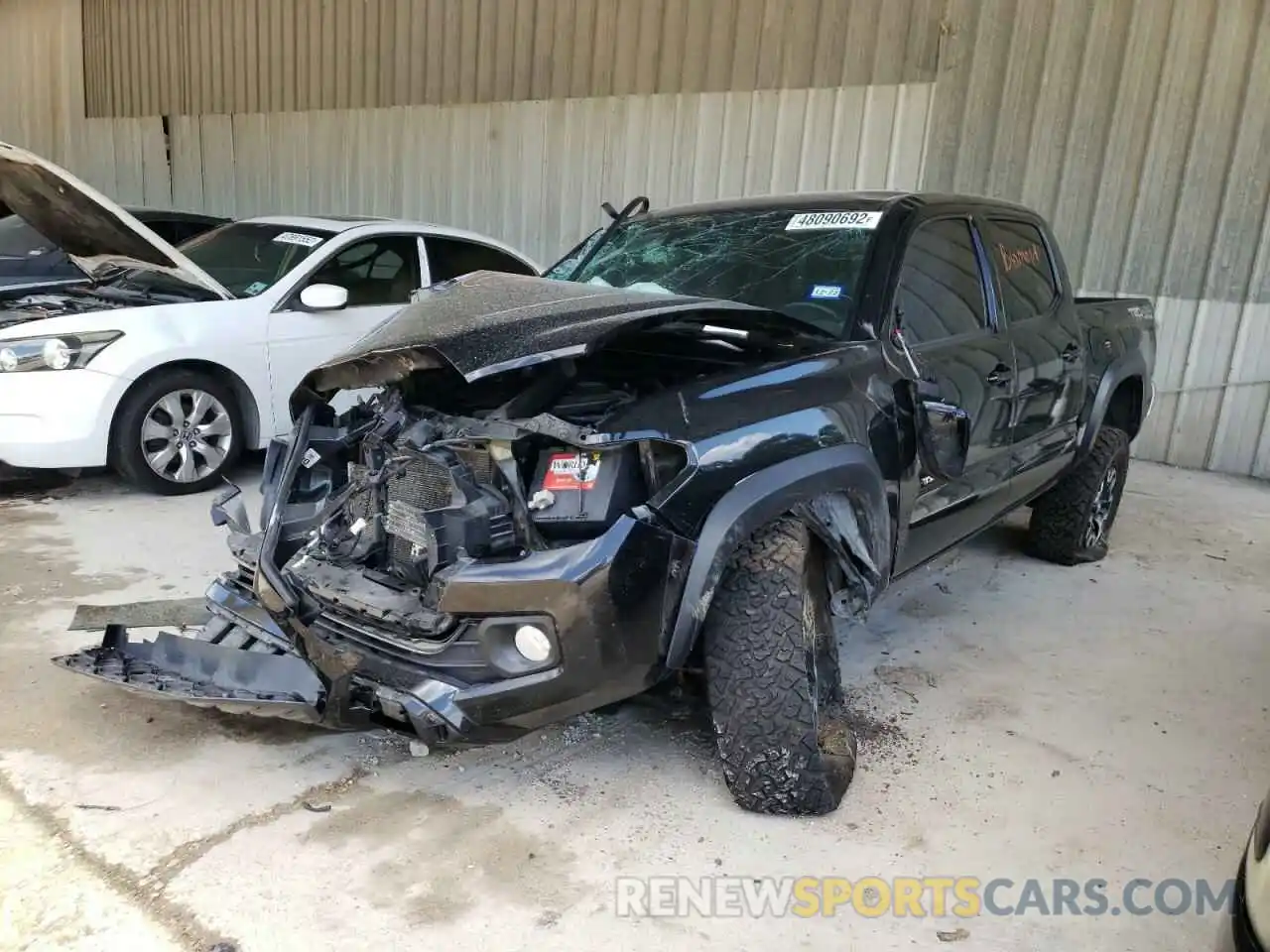 2 Photograph of a damaged car 5TFCZ5ANXLX227069 TOYOTA TACOMA 2020