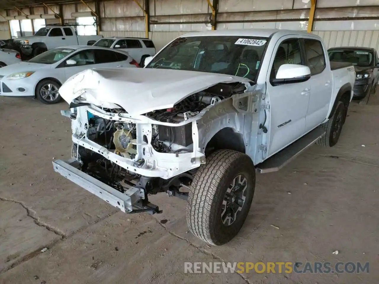 2 Photograph of a damaged car 5TFCZ5ANXLX234698 TOYOTA TACOMA 2020