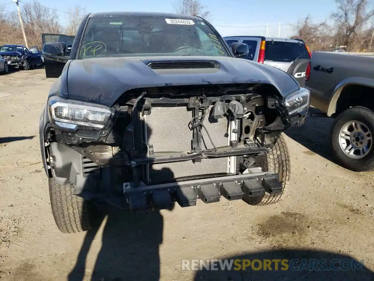 9 Photograph of a damaged car 5TFCZ5ANXLX239335 TOYOTA TACOMA 2020