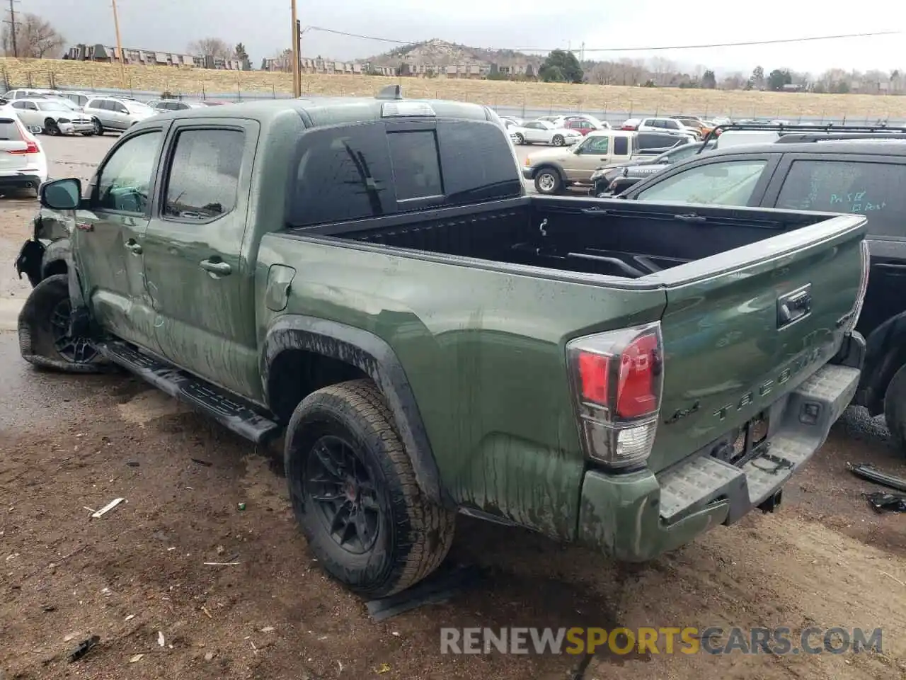 3 Photograph of a damaged car 5TFCZ5ANXLX241814 TOYOTA TACOMA 2020