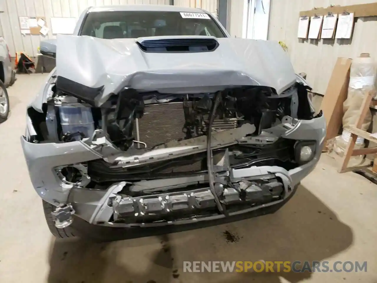 9 Photograph of a damaged car 5TFDZ5BN0LX046713 TOYOTA TACOMA 2020