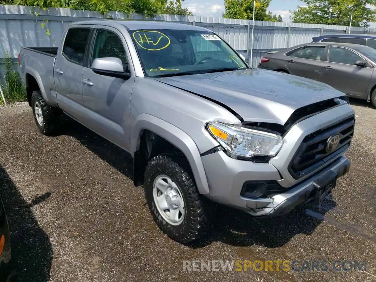 1 Photograph of a damaged car 5TFDZ5BN0LX051720 TOYOTA TACOMA 2020