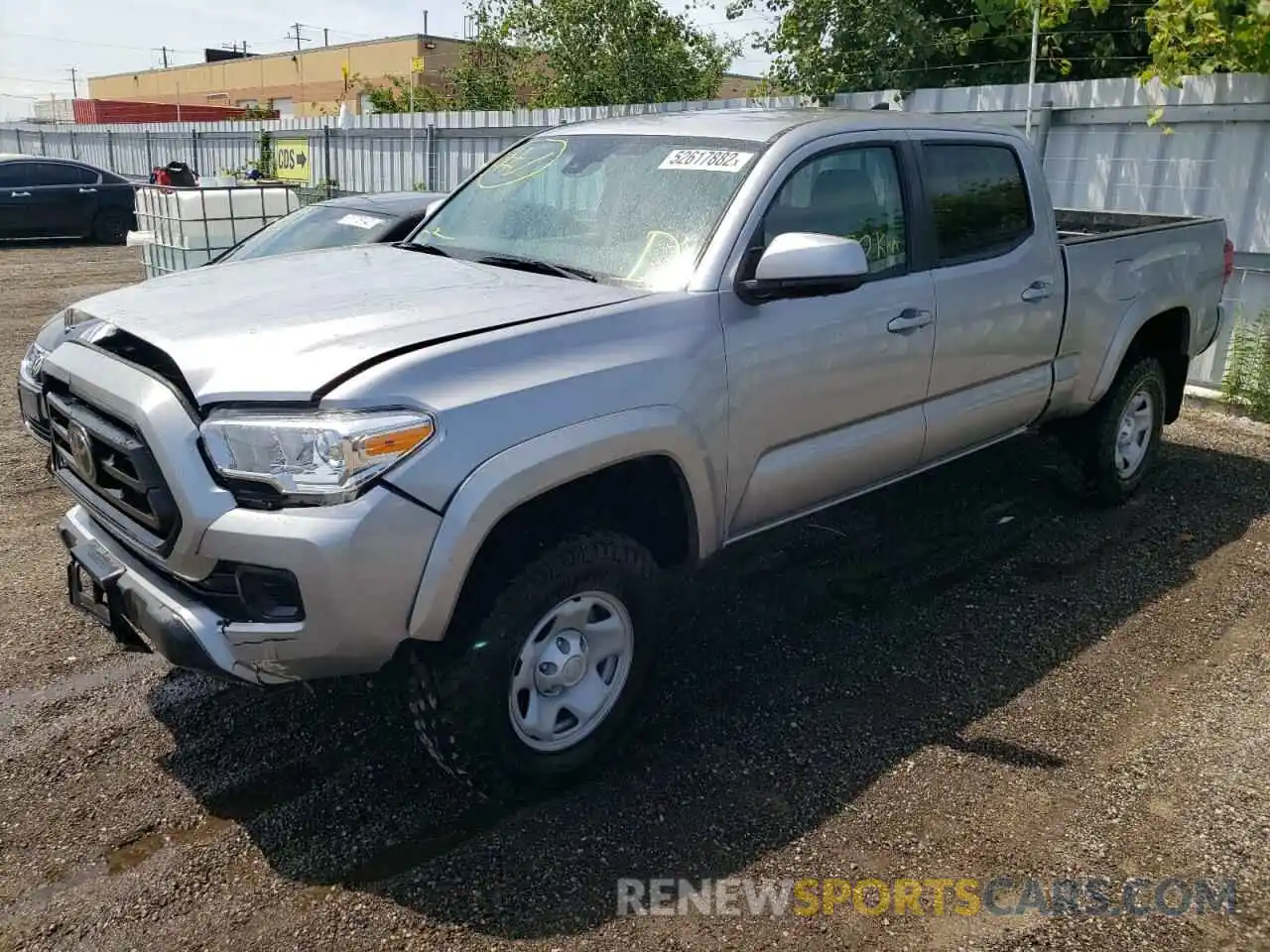 2 Photograph of a damaged car 5TFDZ5BN0LX051720 TOYOTA TACOMA 2020