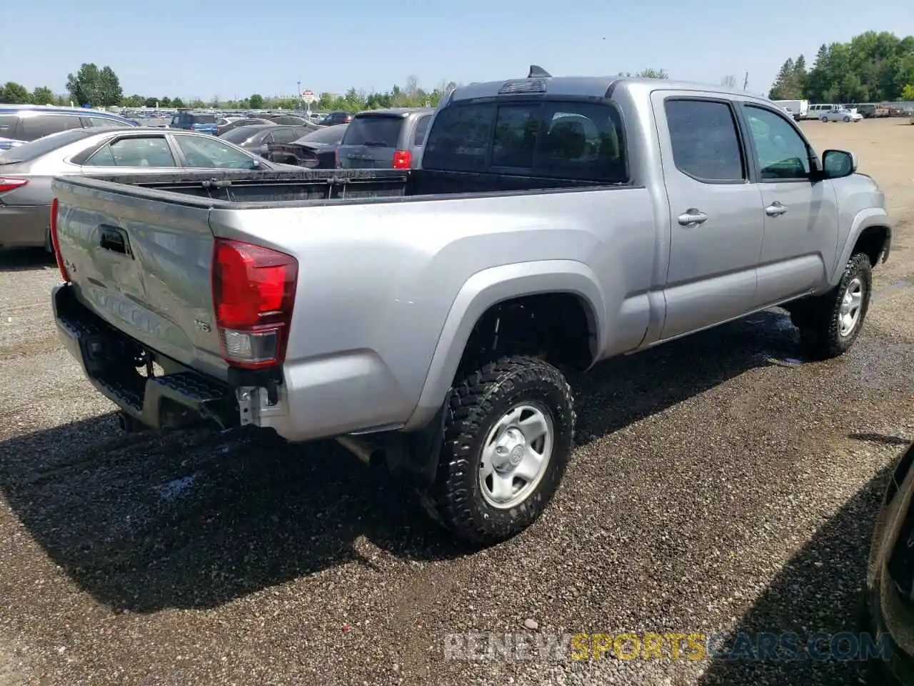 4 Photograph of a damaged car 5TFDZ5BN0LX051720 TOYOTA TACOMA 2020