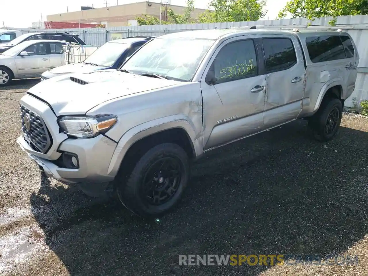 2 Photograph of a damaged car 5TFDZ5BN1LX047336 TOYOTA TACOMA 2020