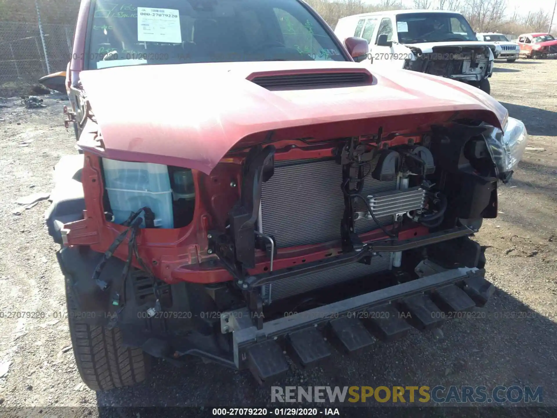 6 Photograph of a damaged car 5TFDZ5BN1LX047806 TOYOTA TACOMA 2020