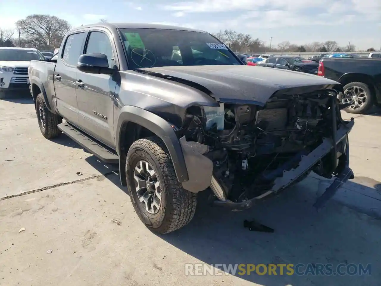 1 Photograph of a damaged car 5TFDZ5BN1LX051161 TOYOTA TACOMA 2020