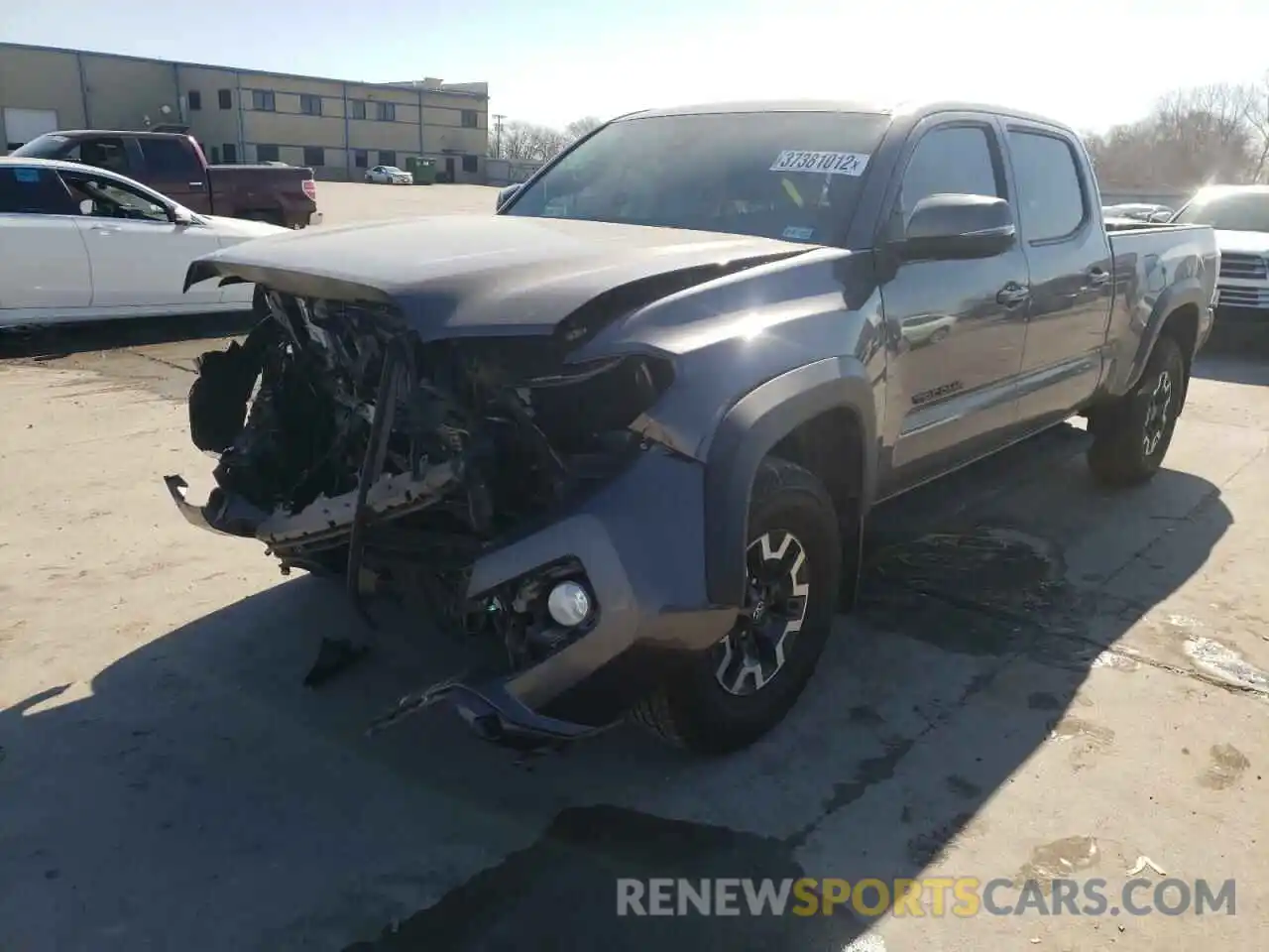 2 Photograph of a damaged car 5TFDZ5BN1LX051161 TOYOTA TACOMA 2020