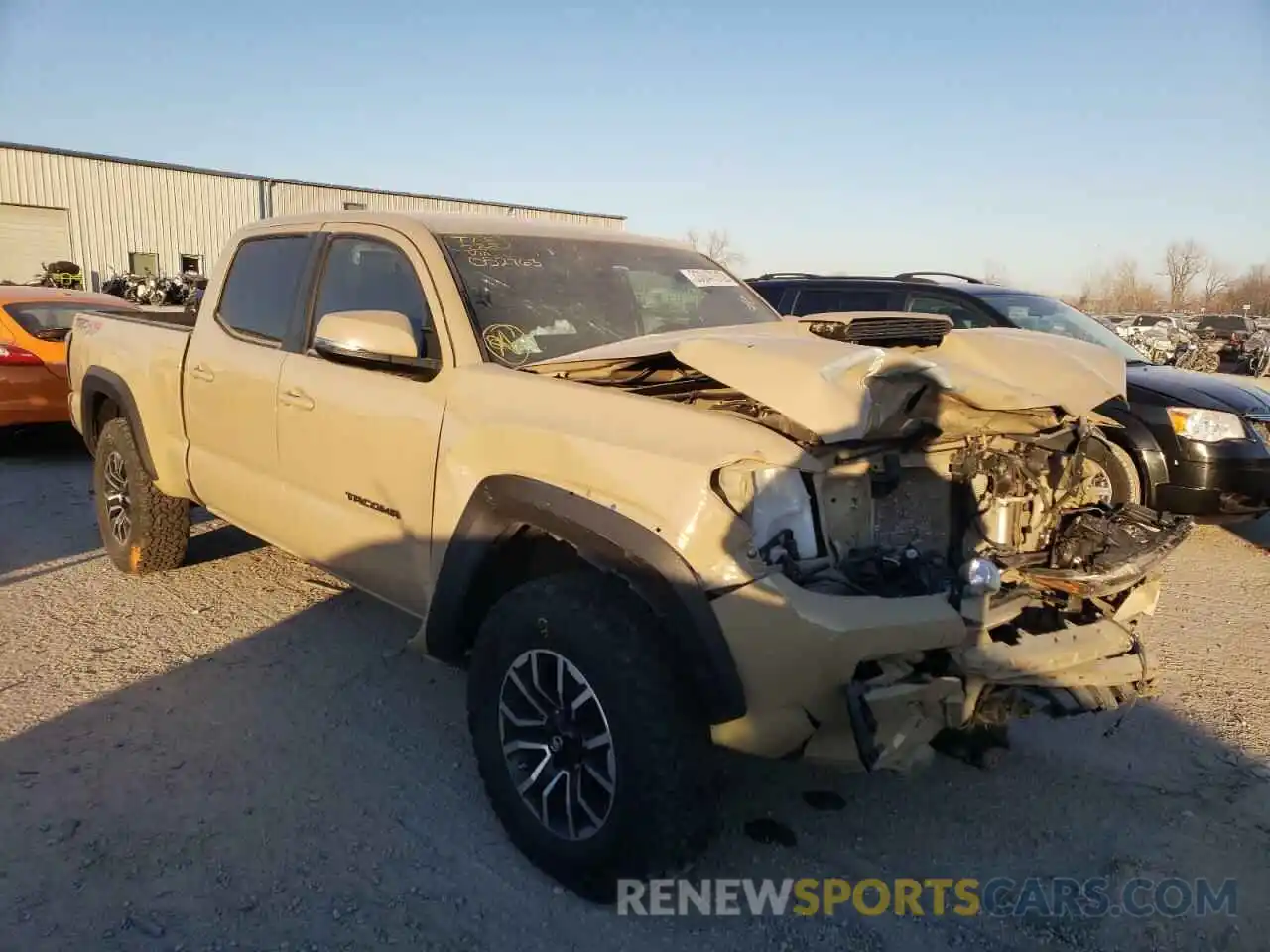 1 Photograph of a damaged car 5TFDZ5BN1LX052763 TOYOTA TACOMA 2020