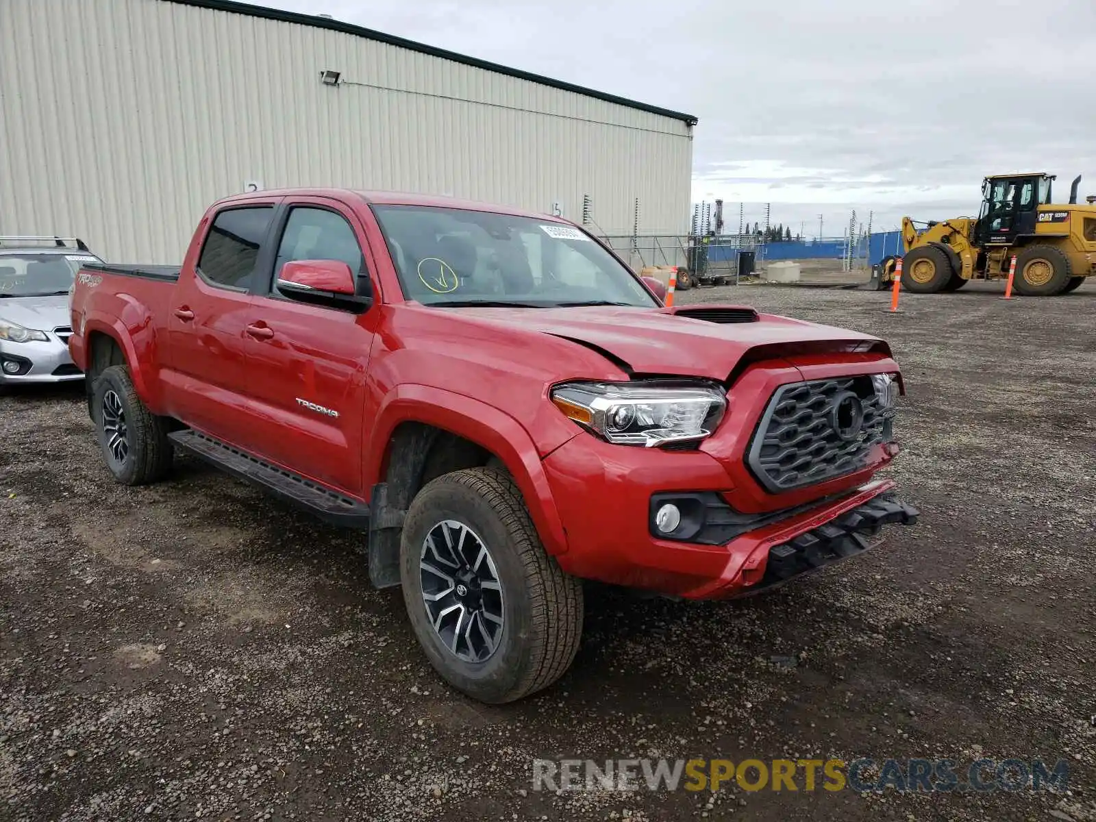 1 Photograph of a damaged car 5TFDZ5BN2LX046972 TOYOTA TACOMA 2020