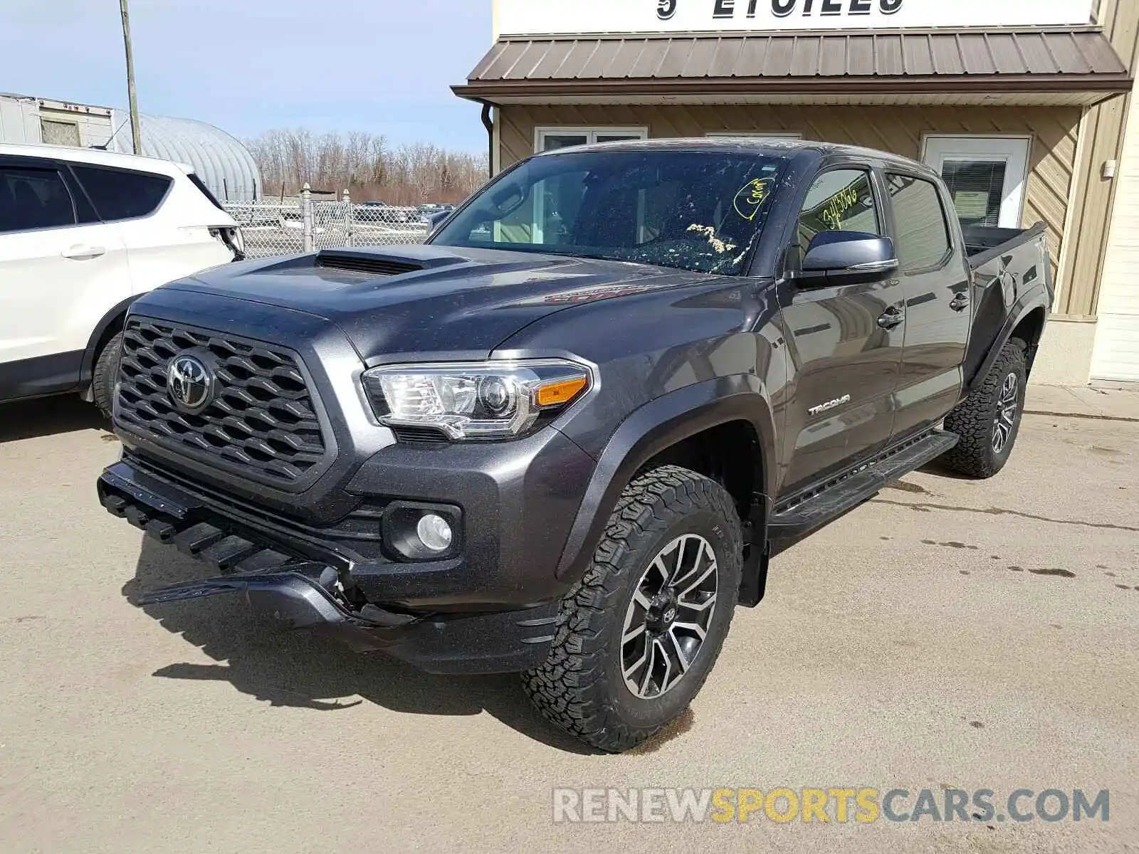 2 Photograph of a damaged car 5TFDZ5BN3LX055048 TOYOTA TACOMA 2020