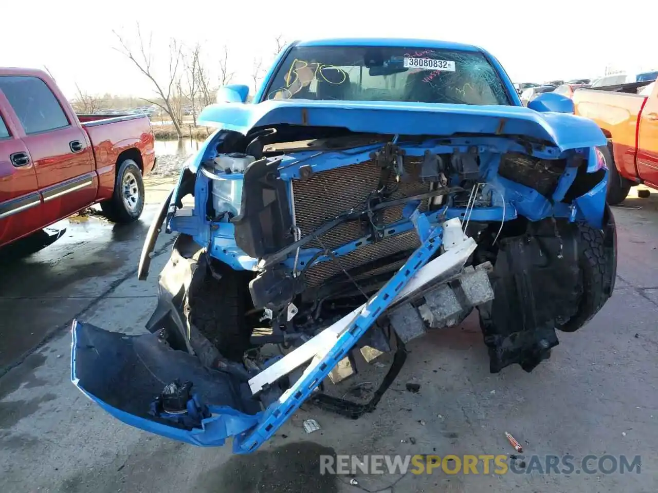 7 Photograph of a damaged car 5TFDZ5BN3LX055390 TOYOTA TACOMA 2020