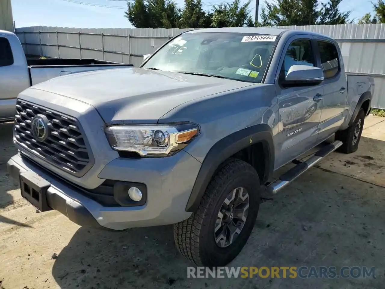 2 Photograph of a damaged car 5TFDZ5BN5LX048151 TOYOTA TACOMA 2020