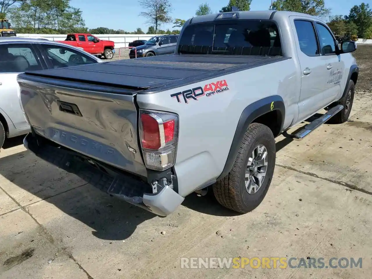 4 Photograph of a damaged car 5TFDZ5BN5LX048151 TOYOTA TACOMA 2020