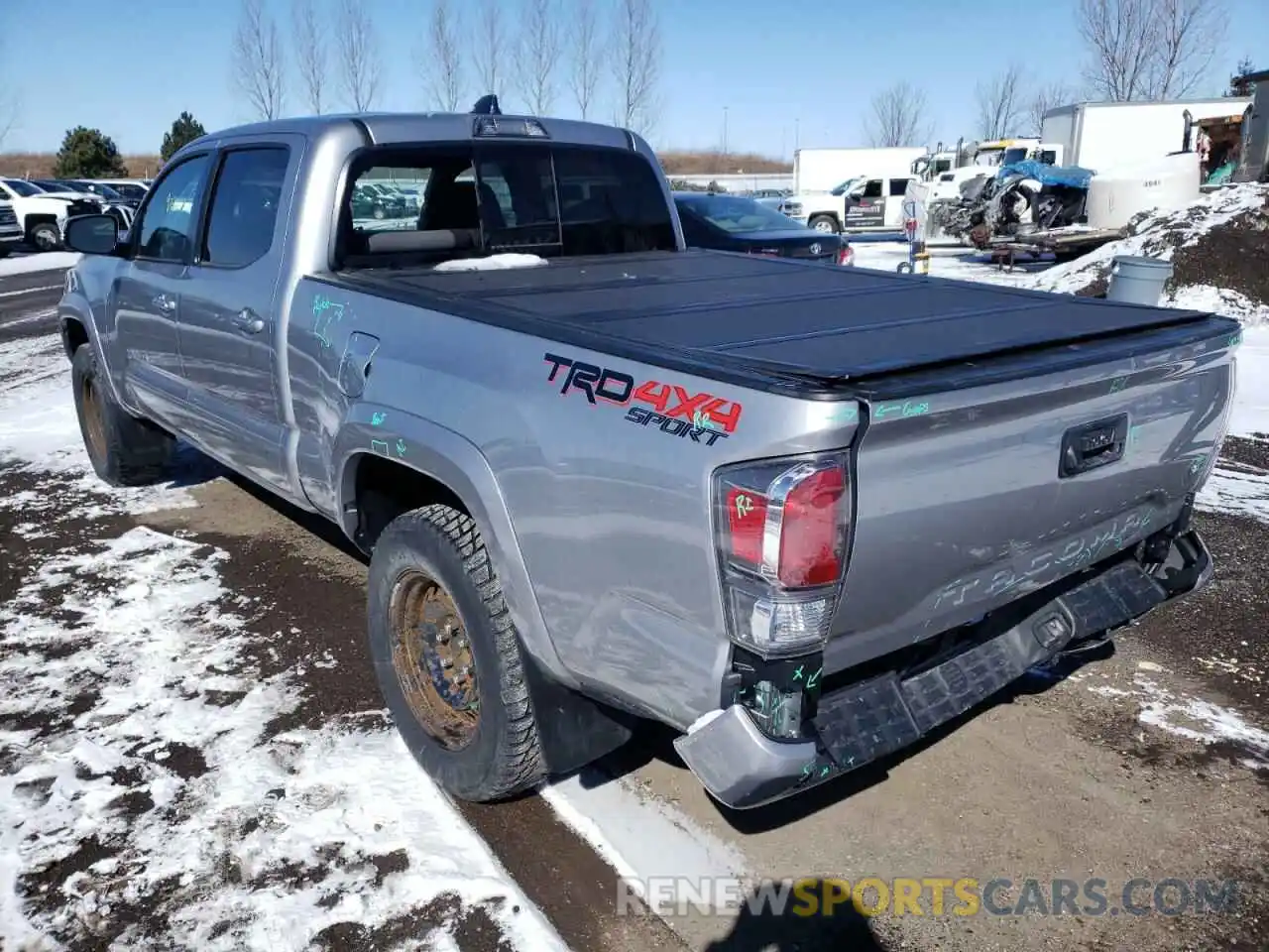 3 Photograph of a damaged car 5TFDZ5BN6LX050314 TOYOTA TACOMA 2020