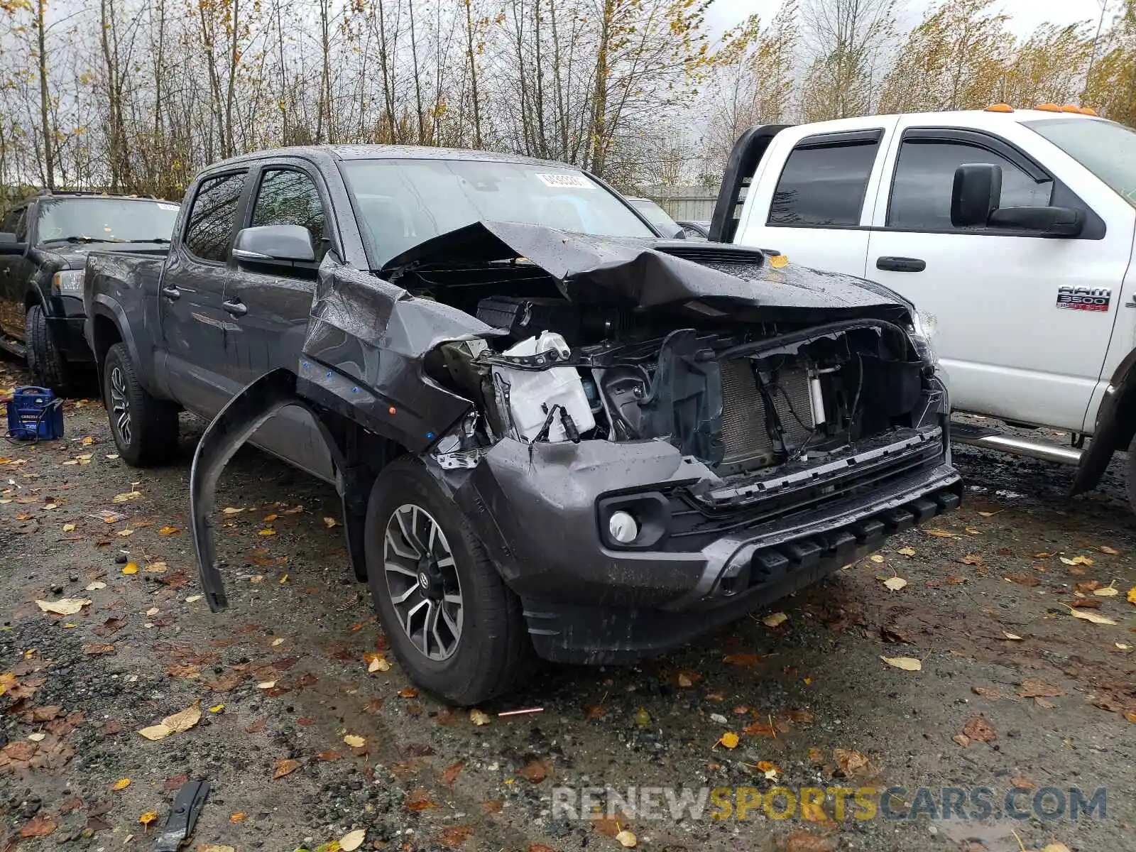 1 Photograph of a damaged car 5TFDZ5BN7LX054629 TOYOTA TACOMA 2020