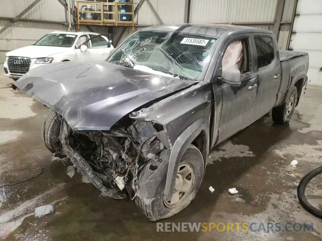 2 Photograph of a damaged car 5TFDZ5BN8LX047303 TOYOTA TACOMA 2020