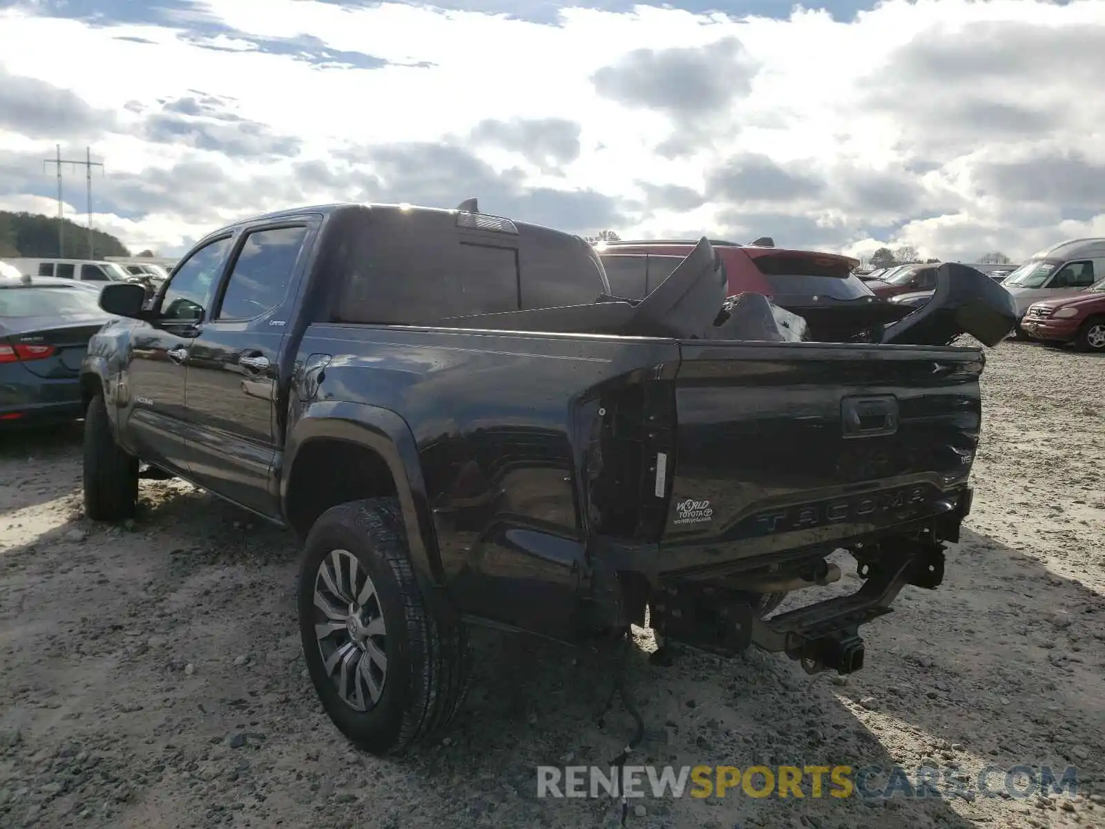 3 Photograph of a damaged car 5TFEZ5CN9LX088591 TOYOTA TACOMA 2020