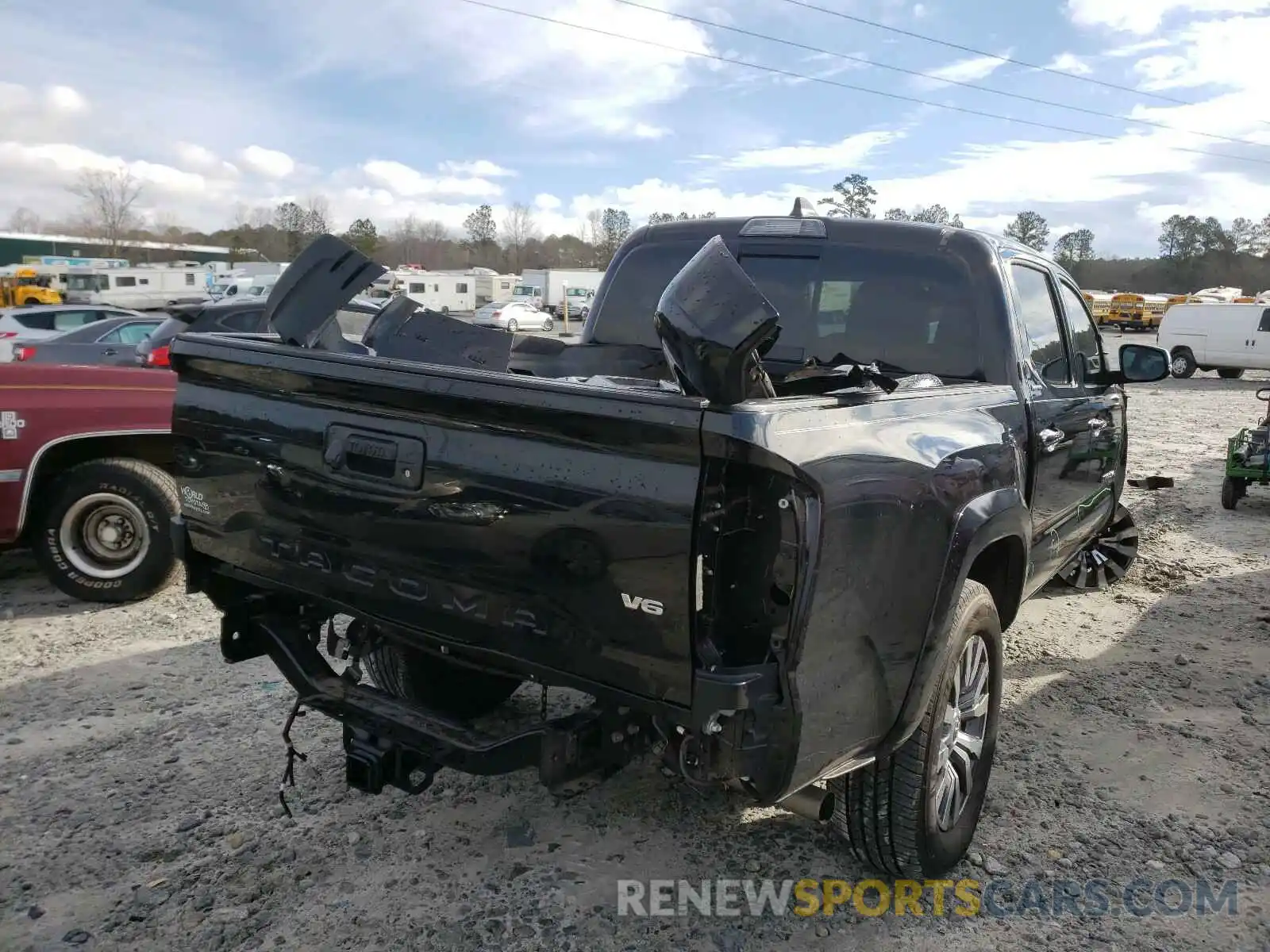 4 Фотография поврежденного автомобиля 5TFEZ5CN9LX088591 TOYOTA TACOMA 2020