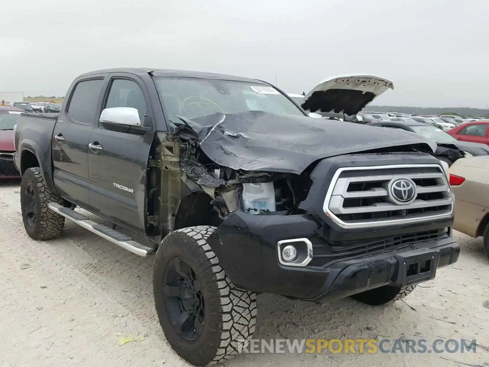 1 Photograph of a damaged car 5TFGZ5AN9LX239926 TOYOTA TACOMA 2020