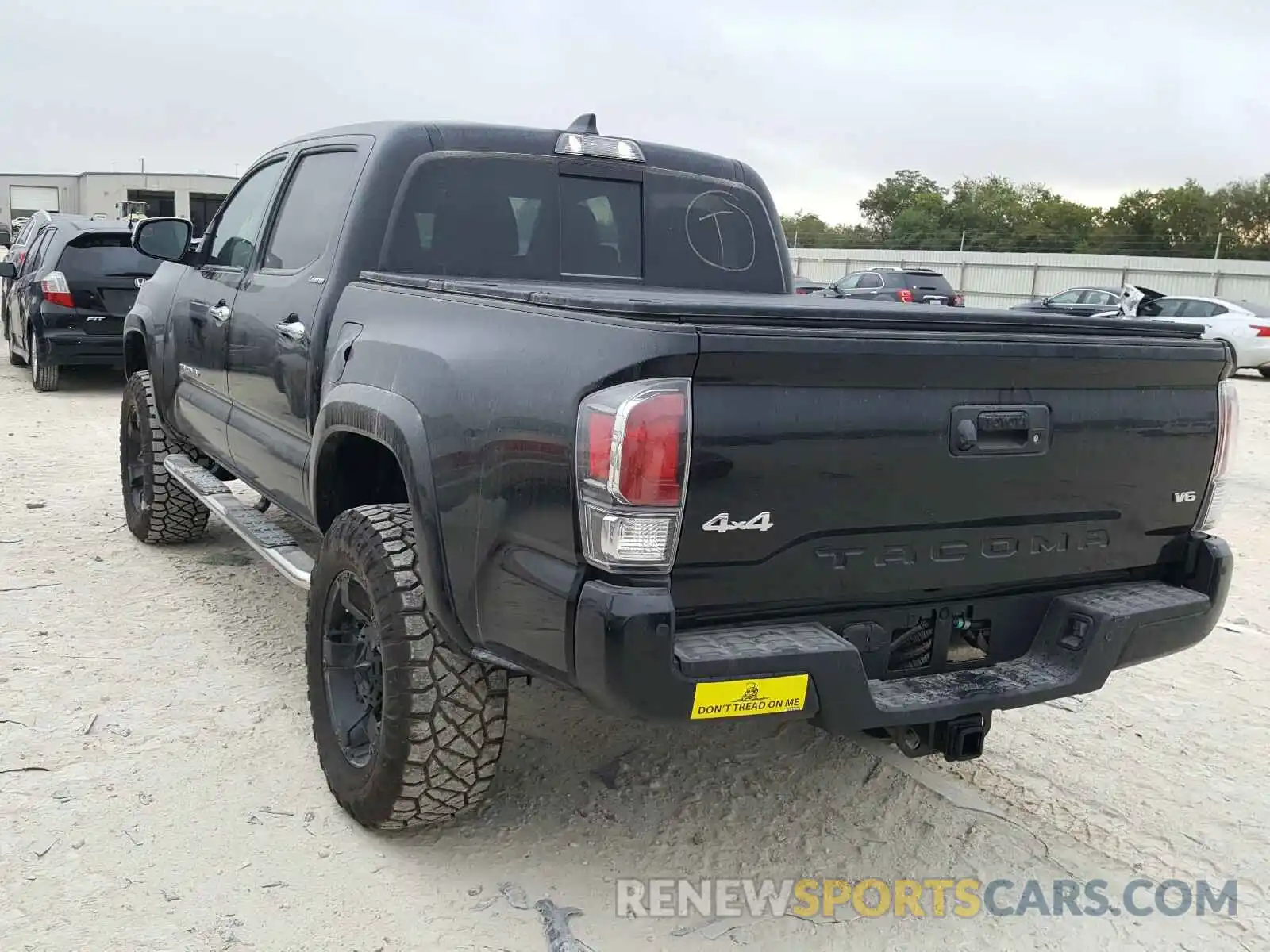 3 Photograph of a damaged car 5TFGZ5AN9LX239926 TOYOTA TACOMA 2020