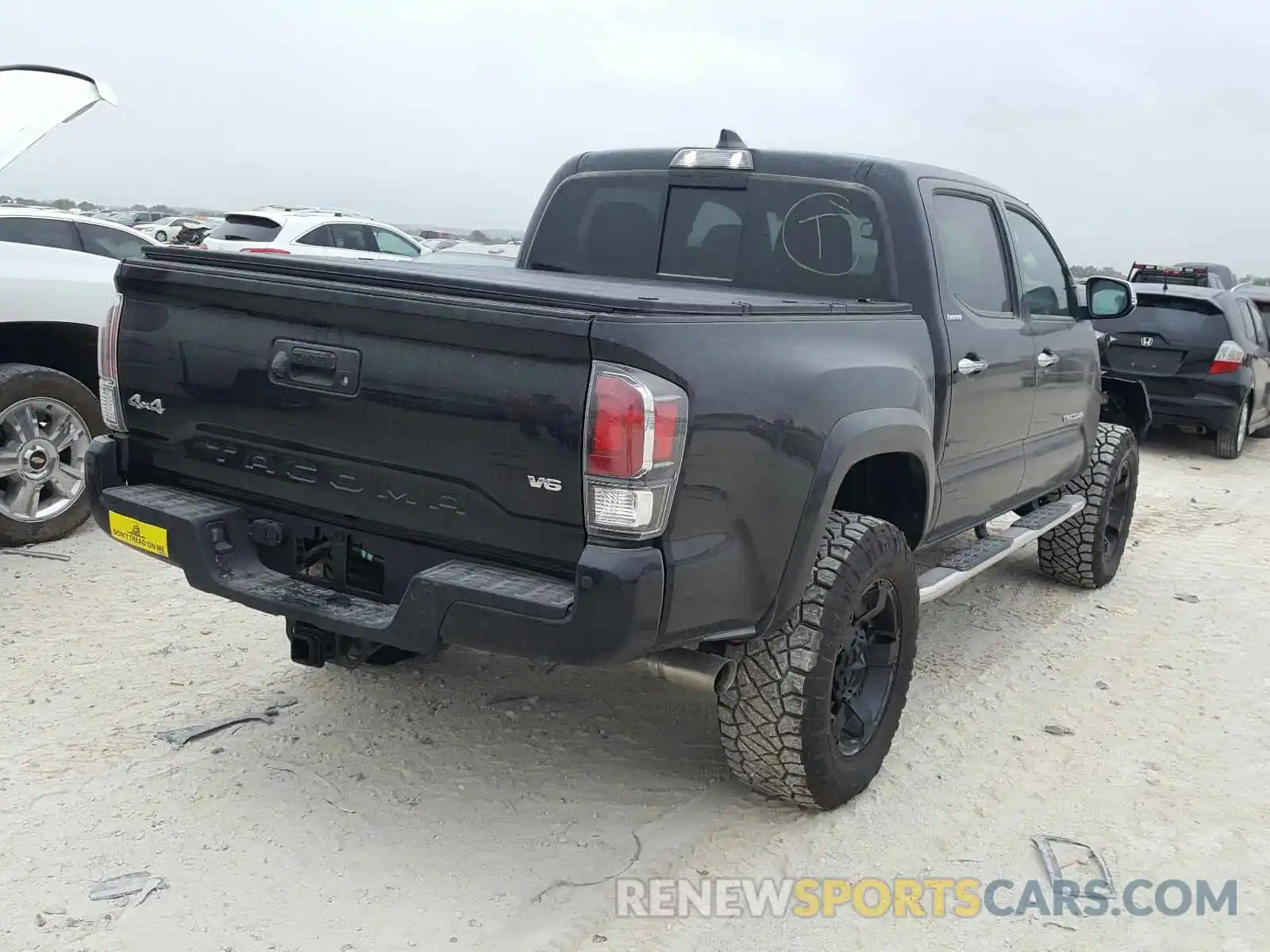 4 Photograph of a damaged car 5TFGZ5AN9LX239926 TOYOTA TACOMA 2020