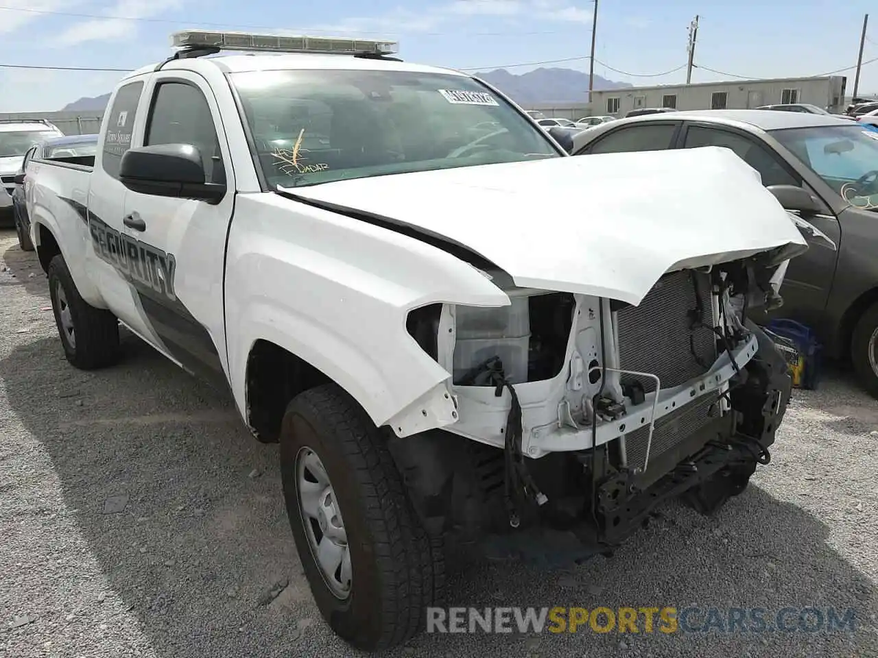 9 Photograph of a damaged car 5TFRX5GN0LX171411 TOYOTA TACOMA 2020