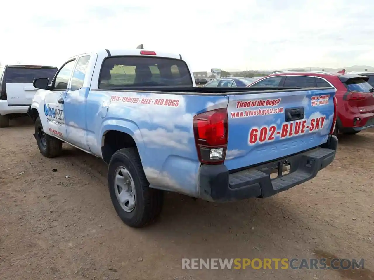 3 Photograph of a damaged car 5TFRX5GN0LX171456 TOYOTA TACOMA 2020