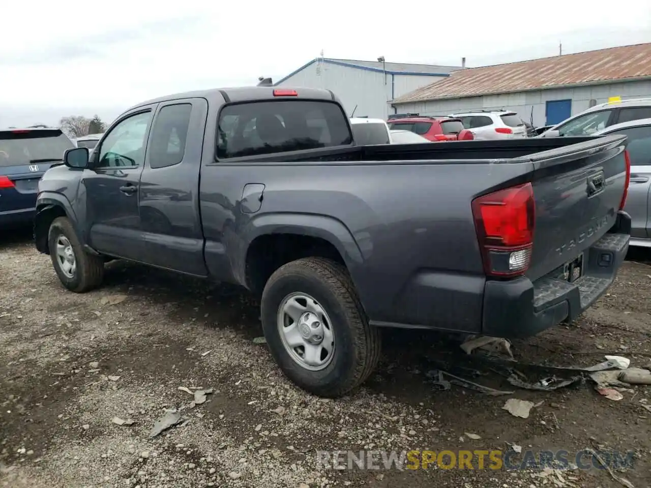 2 Photograph of a damaged car 5TFRX5GN0LX173465 TOYOTA TACOMA 2020