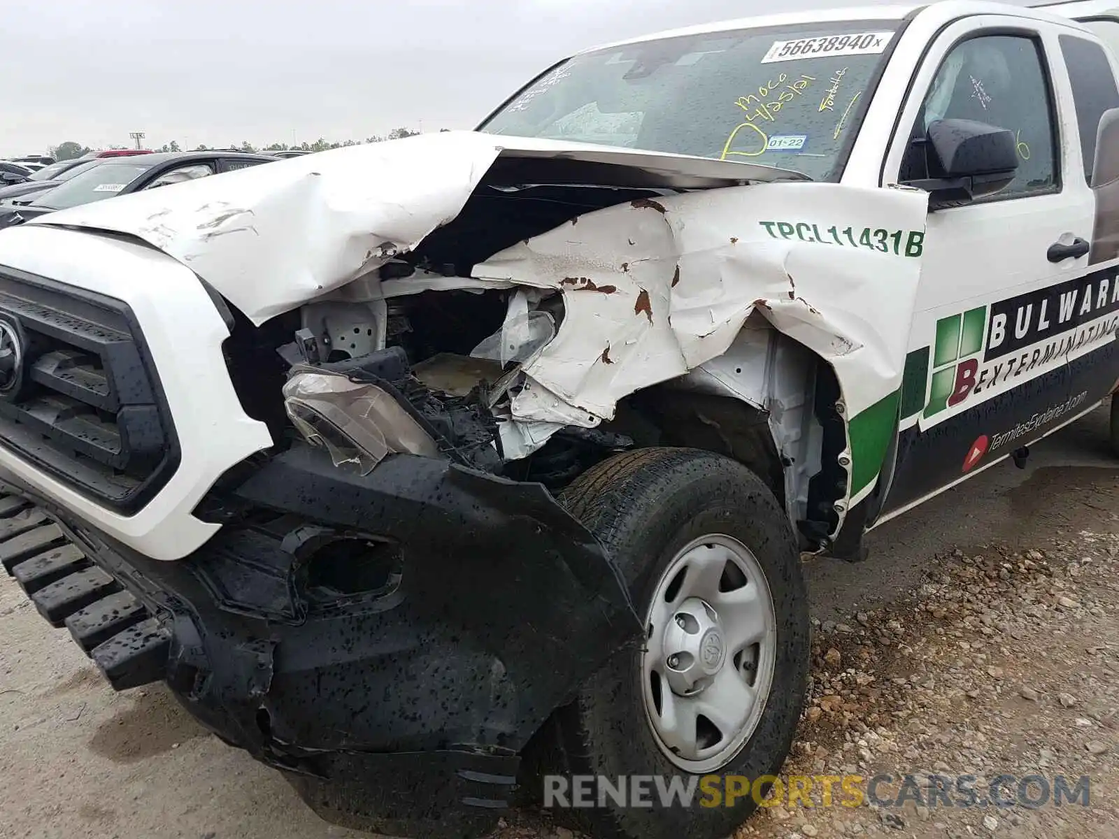 9 Photograph of a damaged car 5TFRX5GN0LX175622 TOYOTA TACOMA 2020