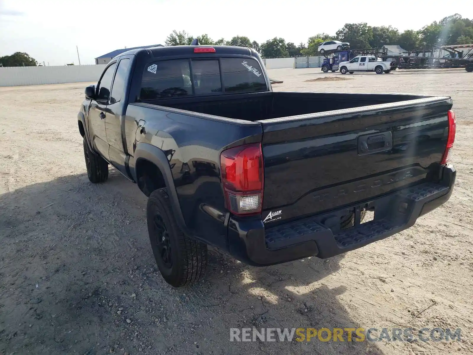 3 Photograph of a damaged car 5TFRX5GN0LX176947 TOYOTA TACOMA 2020