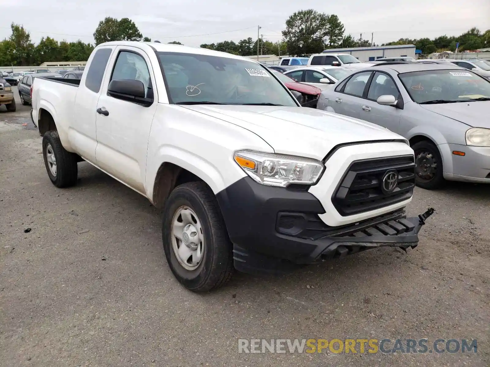 1 Photograph of a damaged car 5TFRX5GN0LX177855 TOYOTA TACOMA 2020