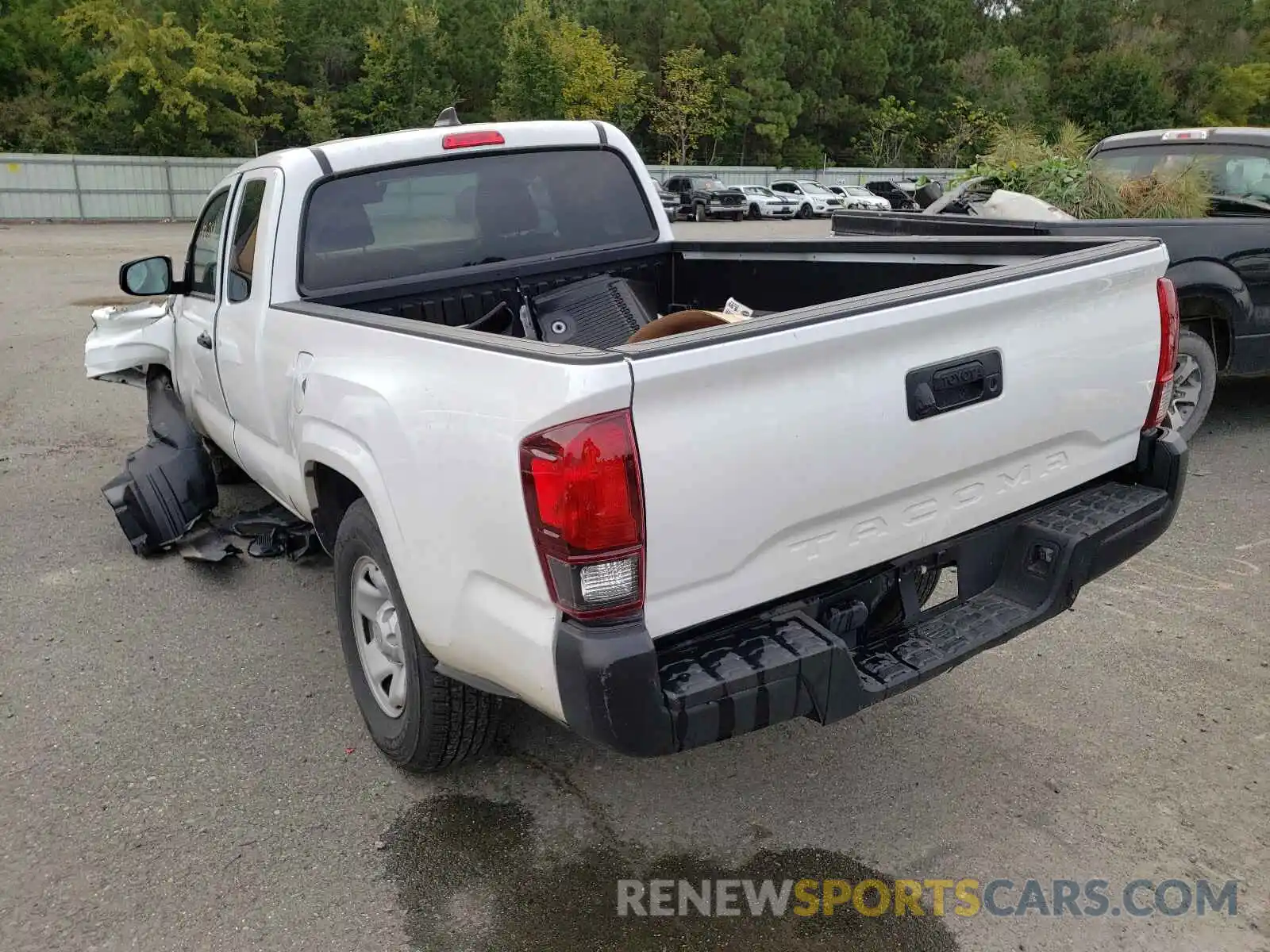 3 Photograph of a damaged car 5TFRX5GN0LX177855 TOYOTA TACOMA 2020