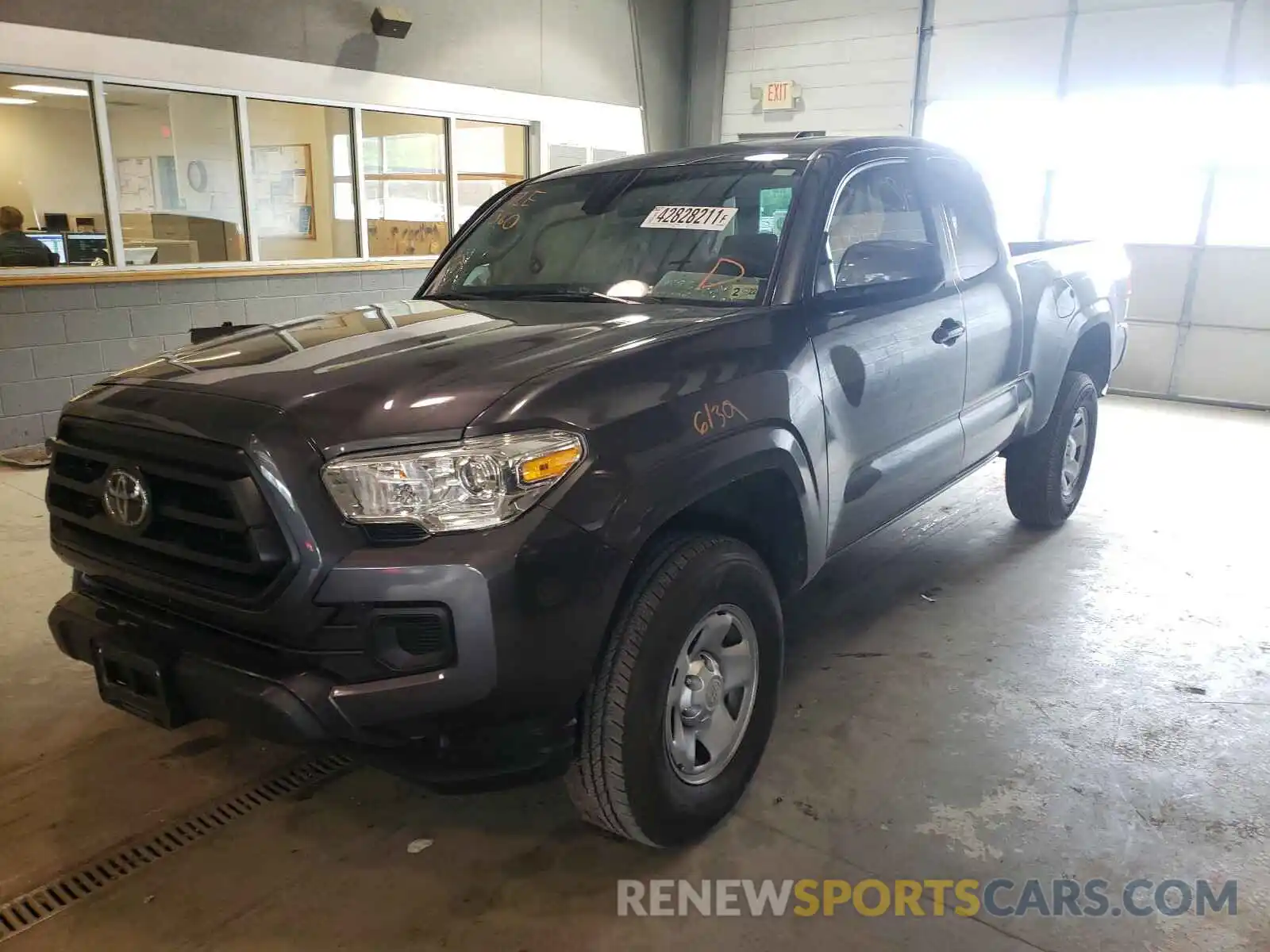 2 Photograph of a damaged car 5TFRX5GN0LX178441 TOYOTA TACOMA 2020