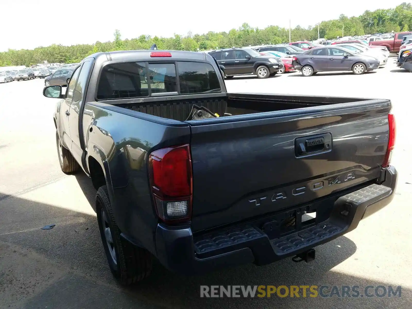 3 Photograph of a damaged car 5TFRX5GN0LX178441 TOYOTA TACOMA 2020