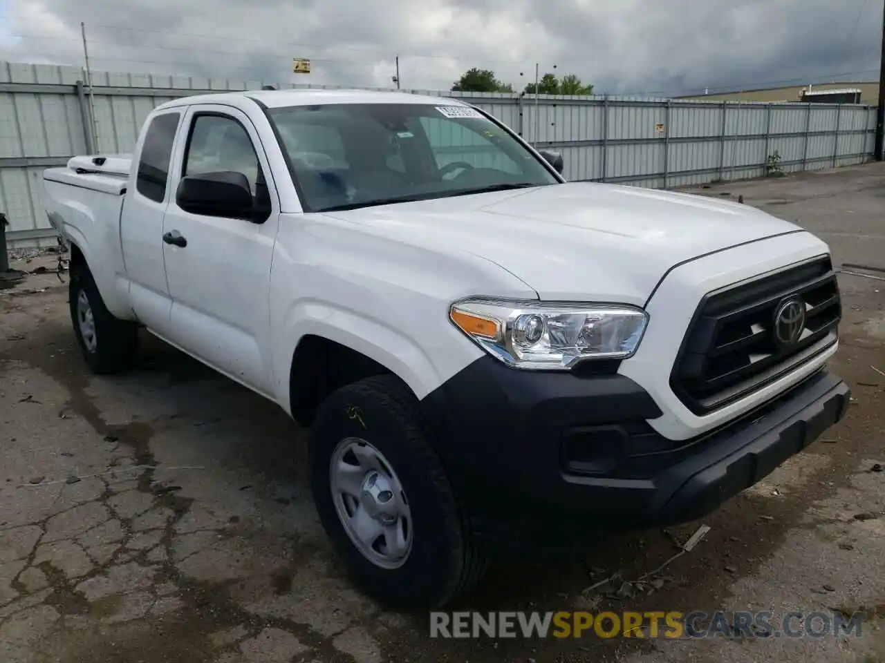 1 Photograph of a damaged car 5TFRX5GN0LX180206 TOYOTA TACOMA 2020