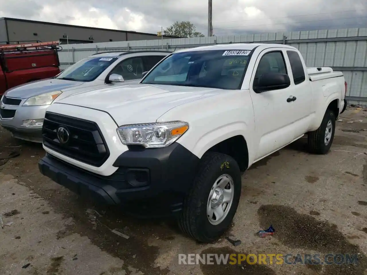 2 Photograph of a damaged car 5TFRX5GN0LX180206 TOYOTA TACOMA 2020