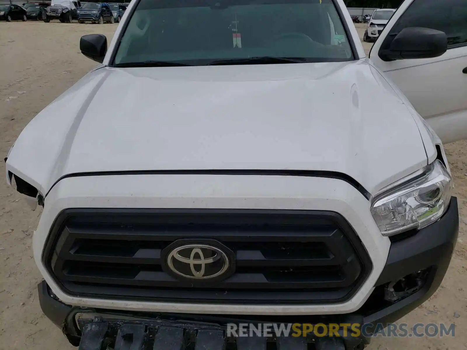 7 Photograph of a damaged car 5TFRX5GN1LX167125 TOYOTA TACOMA 2020