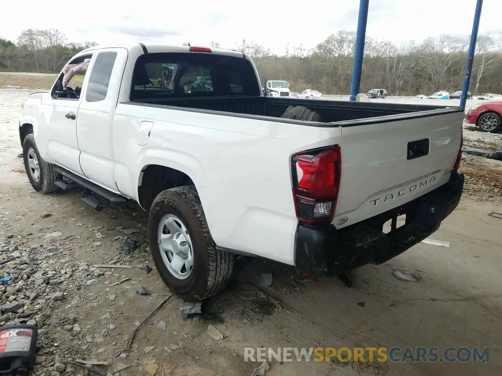 3 Photograph of a damaged car 5TFRX5GN1LX173412 TOYOTA TACOMA 2020