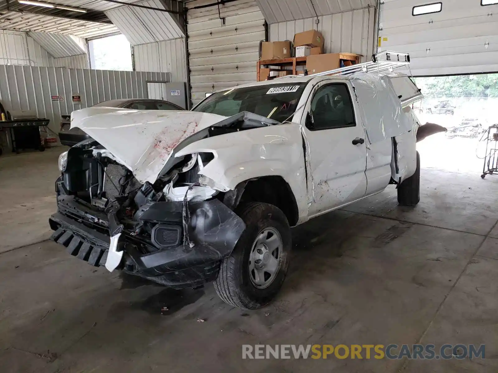 2 Photograph of a damaged car 5TFRX5GN1LX174561 TOYOTA TACOMA 2020