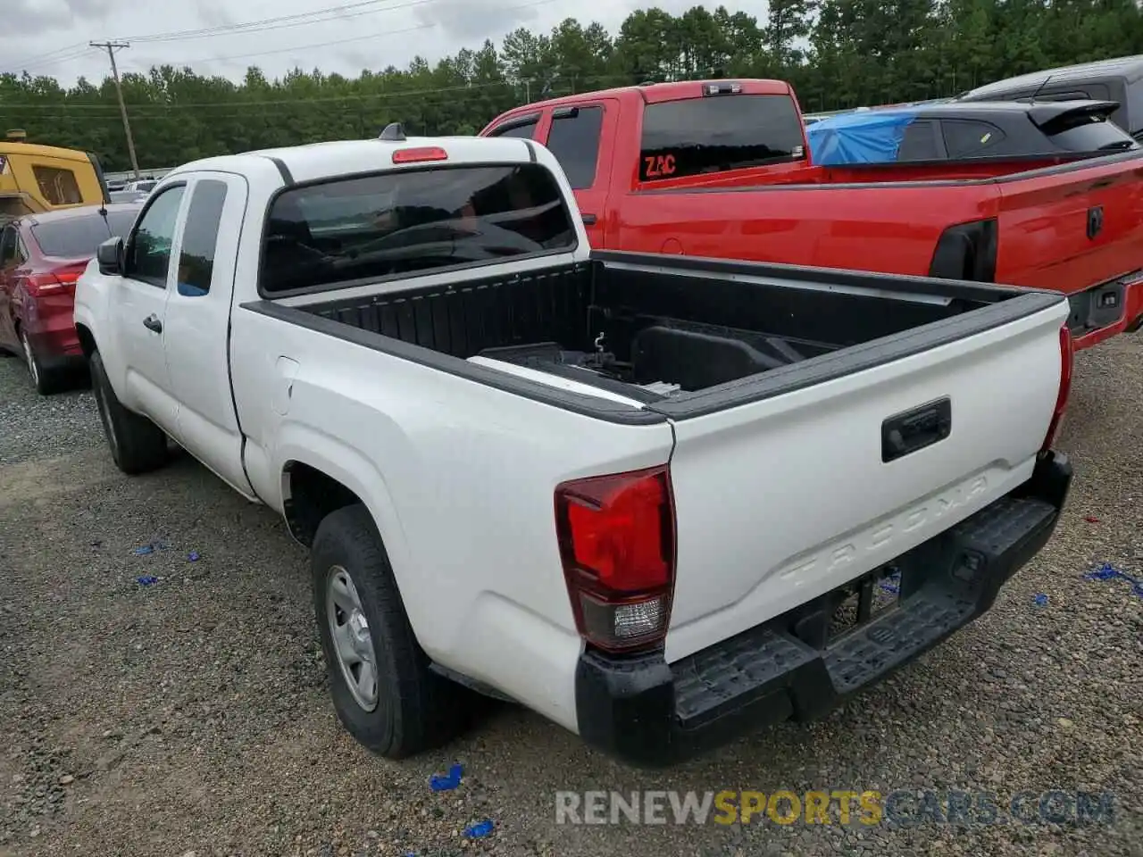 3 Photograph of a damaged car 5TFRX5GN2LX165612 TOYOTA TACOMA 2020