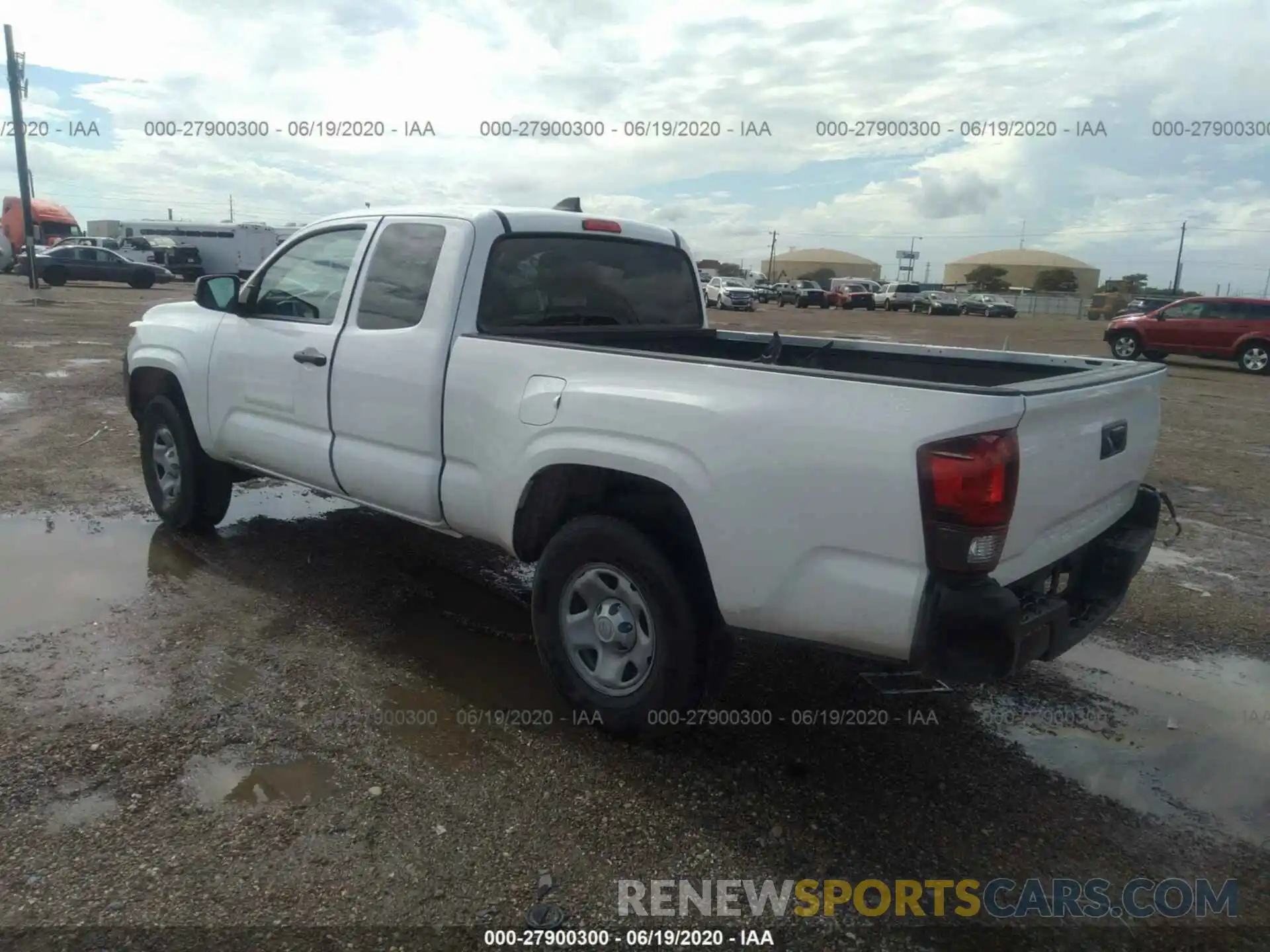 3 Photograph of a damaged car 5TFRX5GN2LX166193 TOYOTA TACOMA 2020