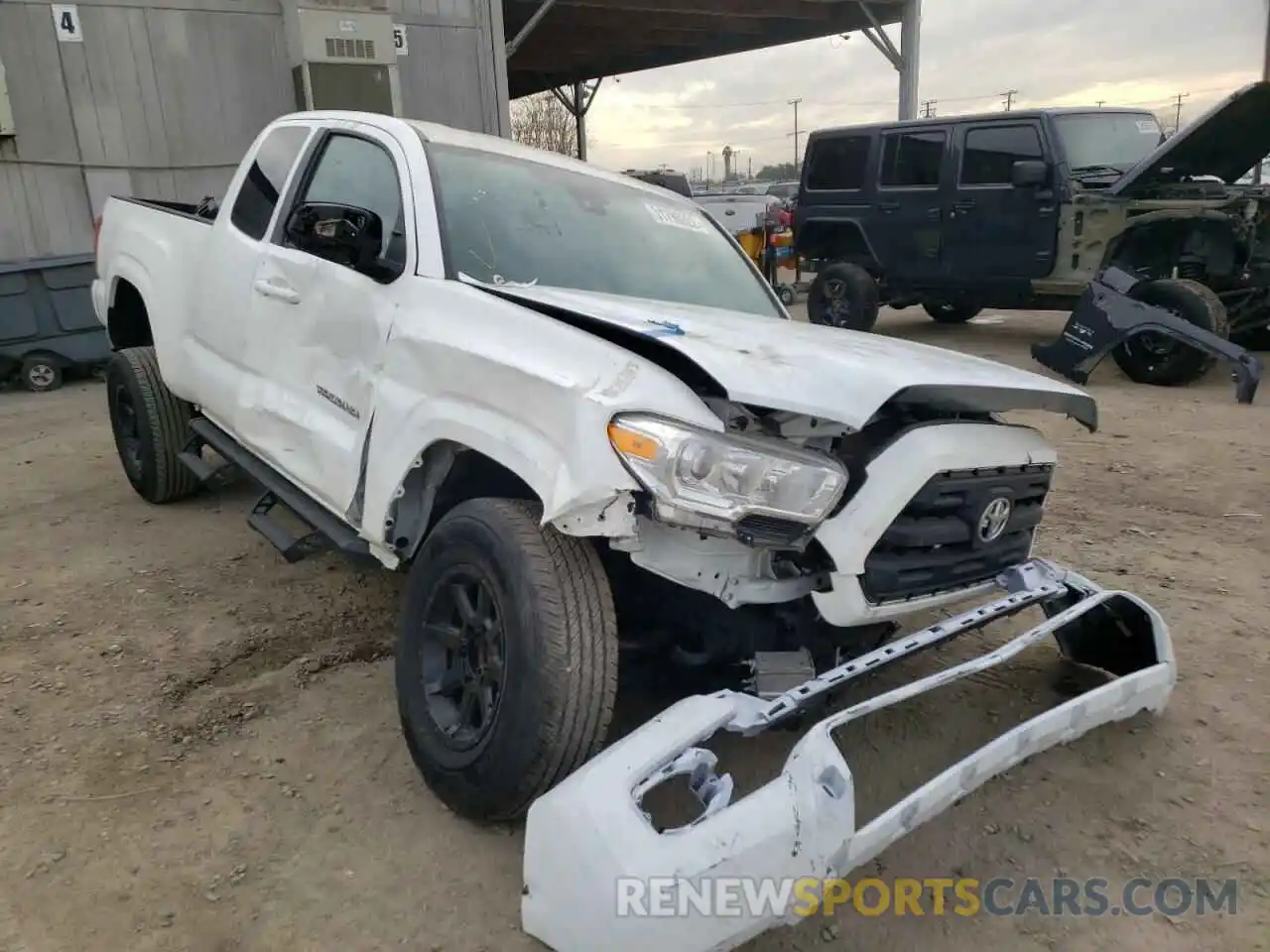 1 Photograph of a damaged car 5TFRX5GN2LX166372 TOYOTA TACOMA 2020