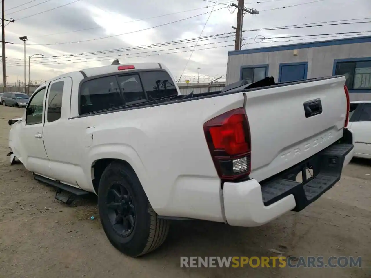 3 Photograph of a damaged car 5TFRX5GN2LX166372 TOYOTA TACOMA 2020