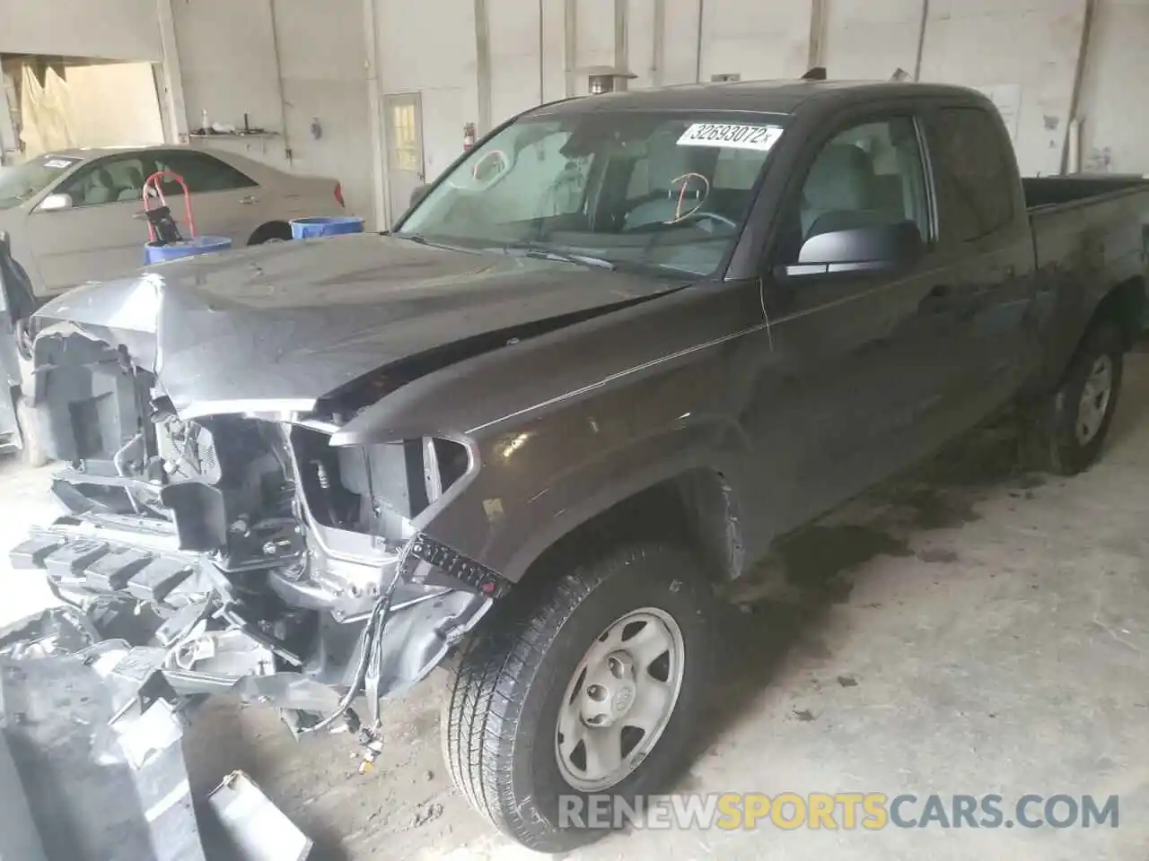 2 Photograph of a damaged car 5TFRX5GN2LX166467 TOYOTA TACOMA 2020