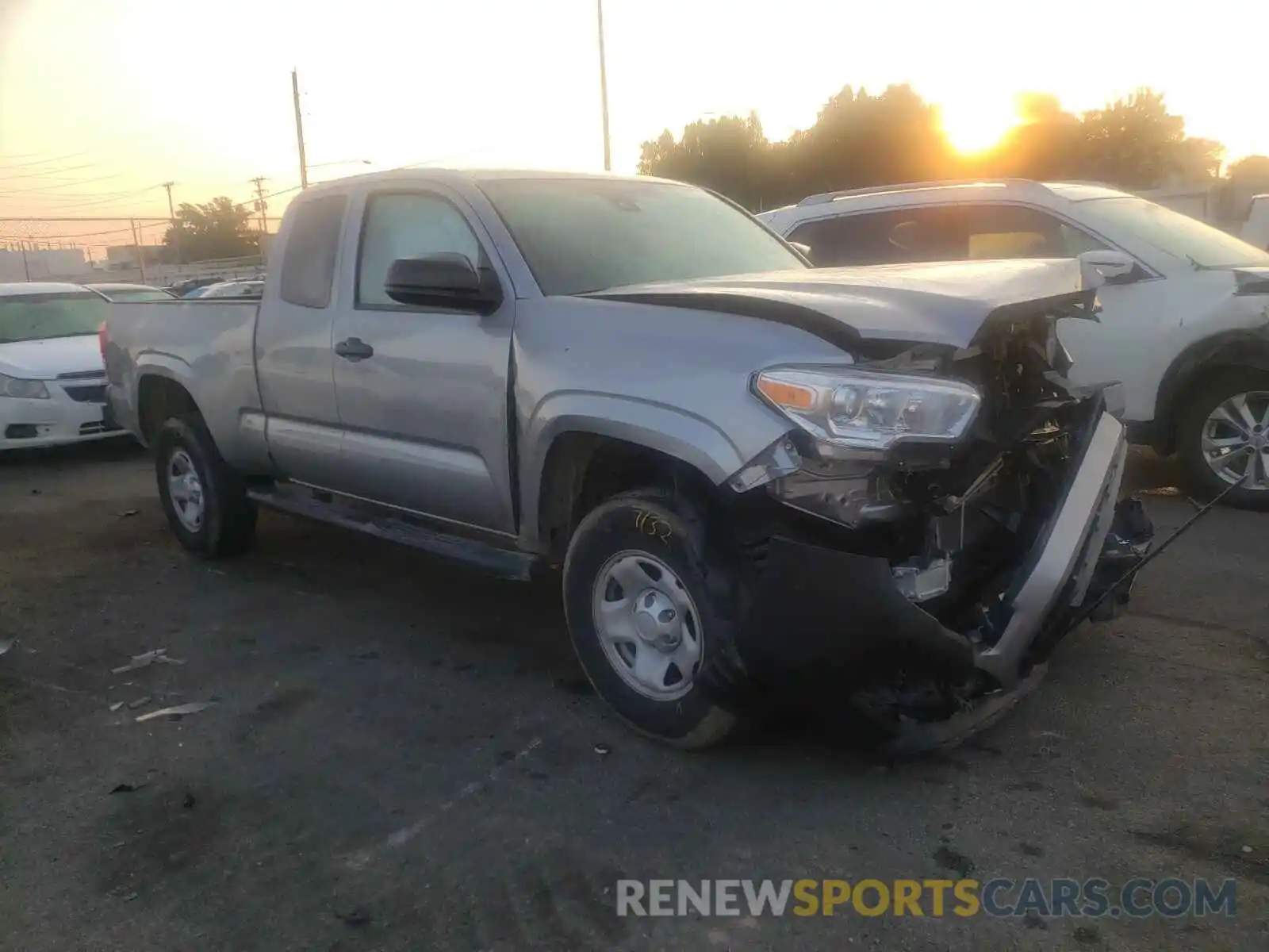 1 Photograph of a damaged car 5TFRX5GN2LX168137 TOYOTA TACOMA 2020