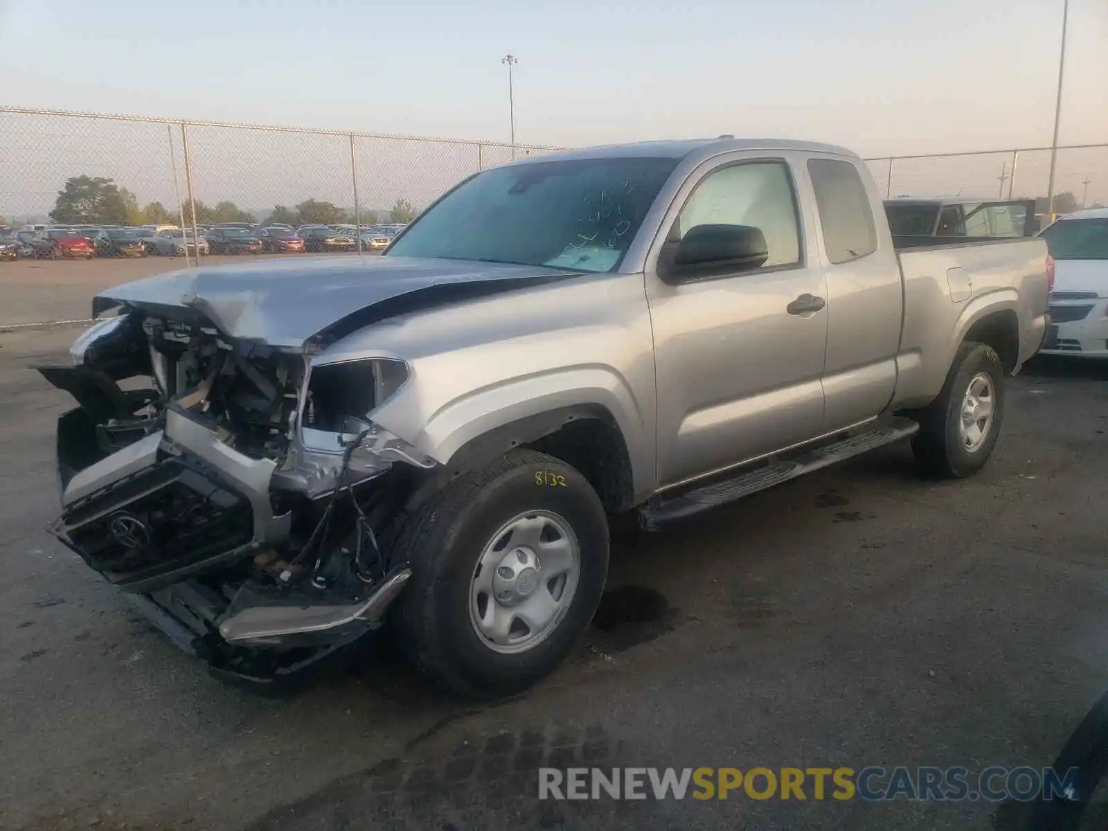 2 Photograph of a damaged car 5TFRX5GN2LX168137 TOYOTA TACOMA 2020