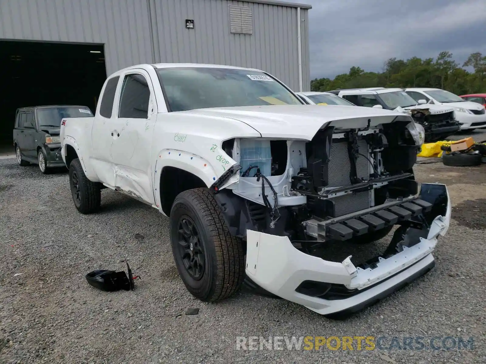 1 Photograph of a damaged car 5TFRX5GN2LX169577 TOYOTA TACOMA 2020