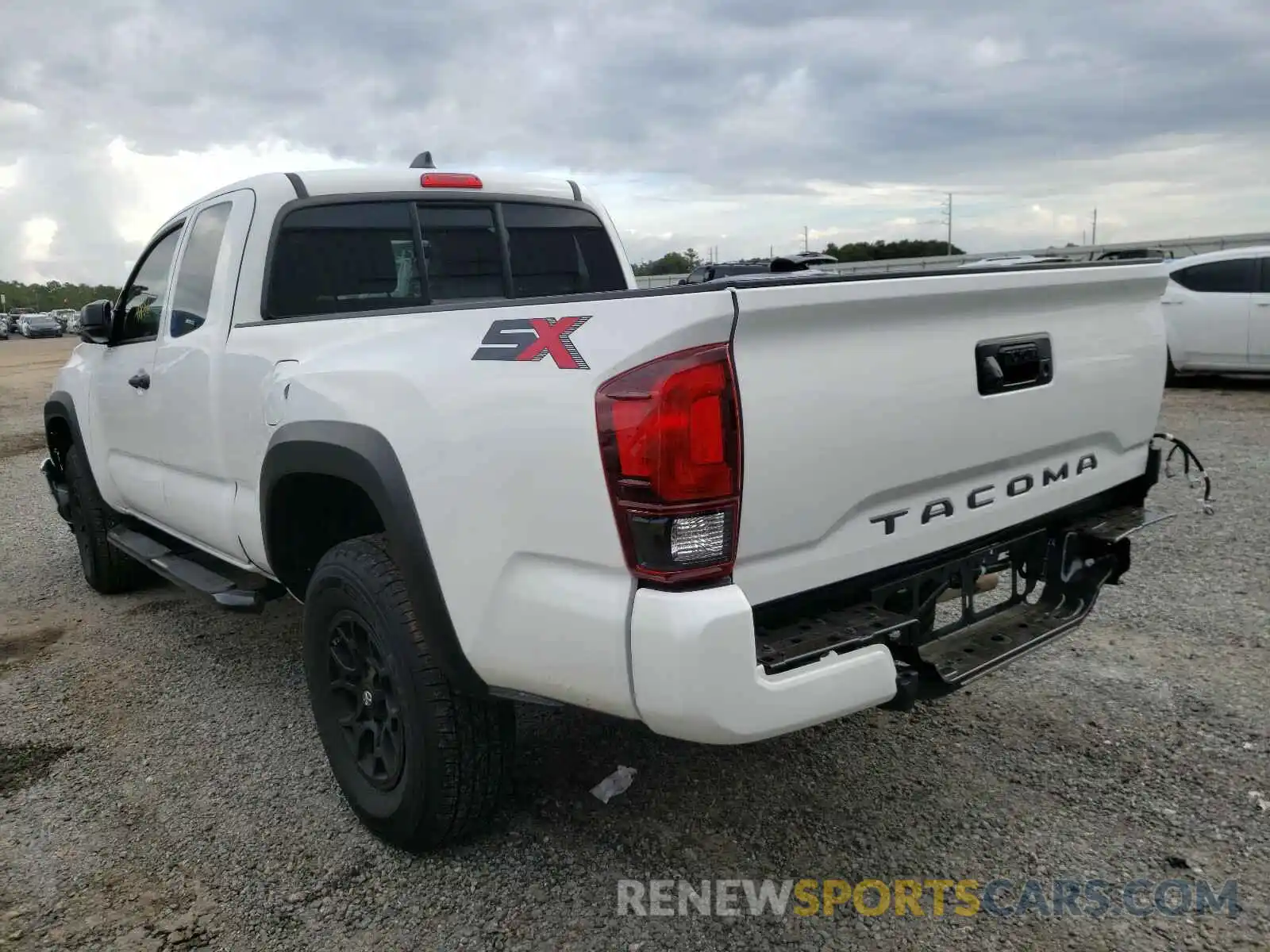 3 Photograph of a damaged car 5TFRX5GN2LX169577 TOYOTA TACOMA 2020