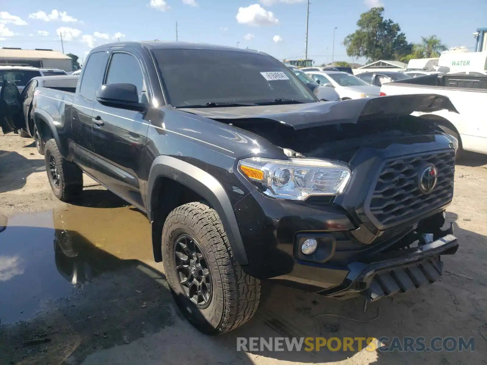 1 Photograph of a damaged car 5TFRX5GN2LX169854 TOYOTA TACOMA 2020